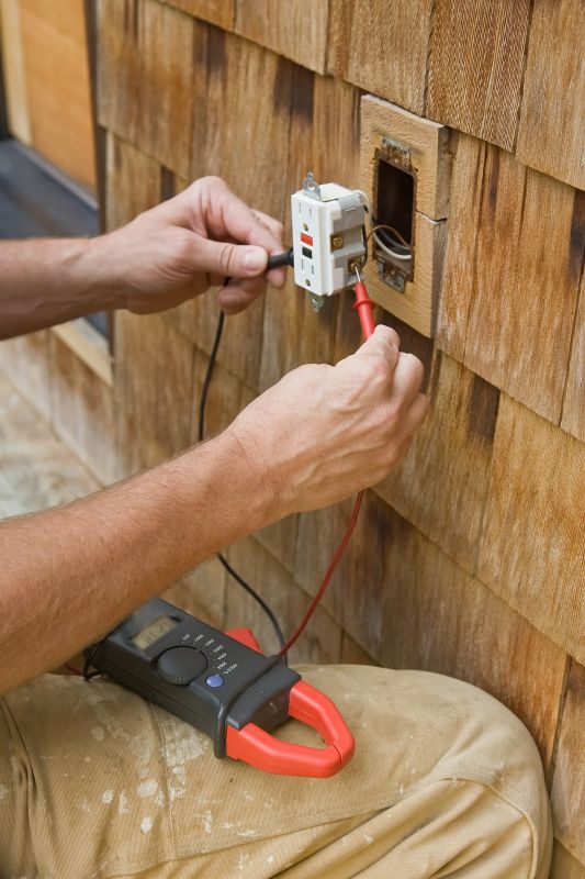 Completed GFCI Outlet